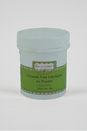 Colorant Vert Émeraude en Poudre