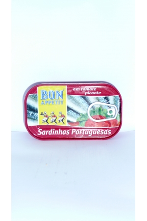Sardines Portugaises à la Tomate Piquantes