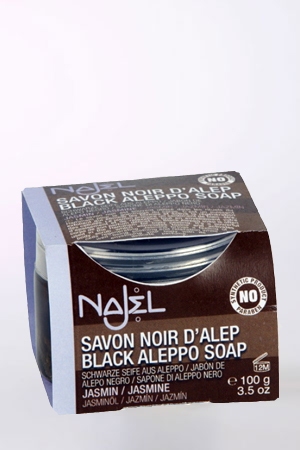 Savon Noir d'Alep au Jasmin