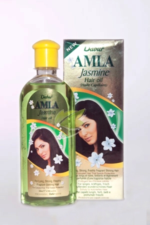 Huile d'Amla au Jasmin pour Soin Capillaire