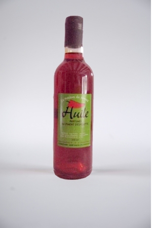 Huile d'Olive au Piment d'Espelette 