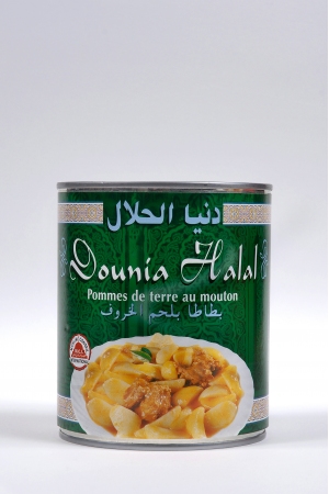 Pommes de Terre au Mouton Produit Halal