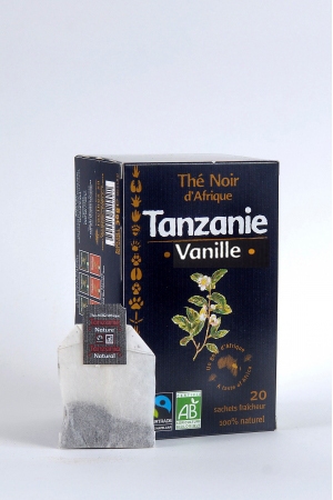 Thé Noir Bio de Tanzanie à la Vanille