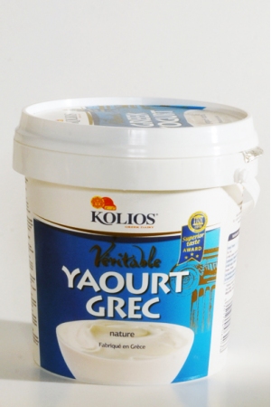 Yaourt Grec: Bahadourian, Yaourt Grec Pot 1kg - Kolios Greek Dairy, Les  Produits Frais & de la Mer