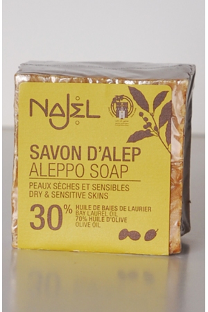 Savon d'Alep à l'huile de Baies de Laurier 30%