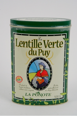 Lentille Verte du Puy A.O.C.
