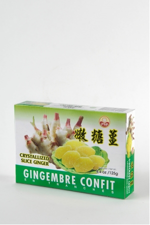 Gingembre Confit en Tranches