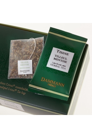 Dammann Frères - Tisane Menthe Poivree, 25 sachets de thé - Infusion  d'herbes