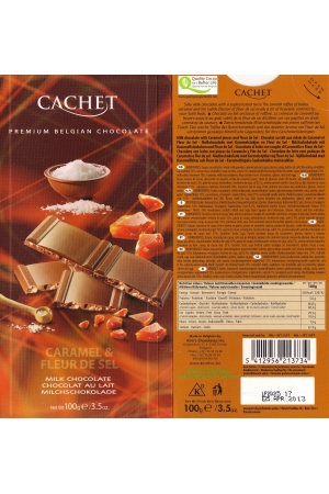 Chocolat au Lait Caramel & Sel de Mer