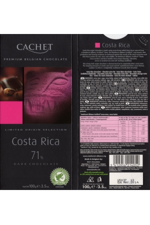 Chocolat Noir Costa Rica 71%