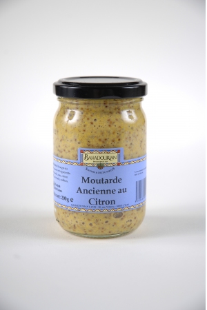 Moutarde Ancienne au Citron