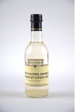 Vinaigre d'Alcool Aromatisé au Citron et Citron Vert