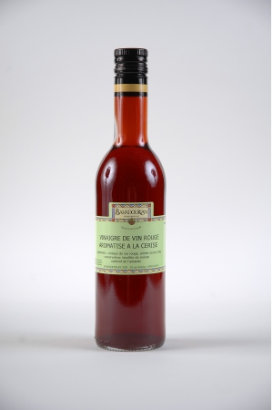 Vinaigre de Vin Rouge Aromatisé à la Cerise