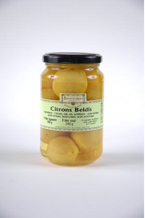 Citron confit beldi - 350g - Zaitoona Morocco