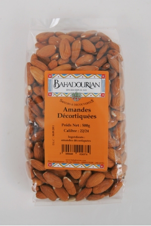 Amandes Décortiquées Cal. 20/22
