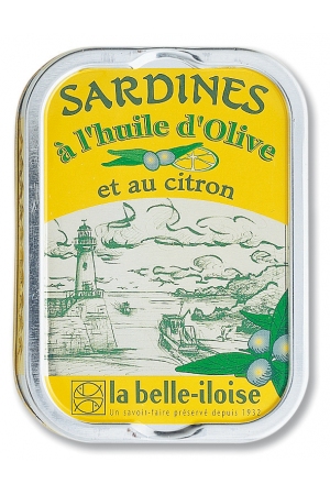Sardines à l'Huile d'Olive et au Citron