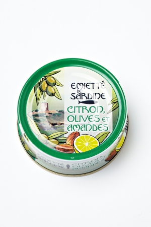 Sardines Émiettées au Citron Olives & Amandes