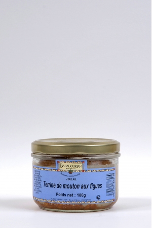 Terrine de Mouton aux Figues Produit Halal