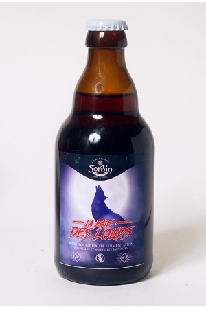 Bière Rouge Artisanale aux Myrtilles Sauvages