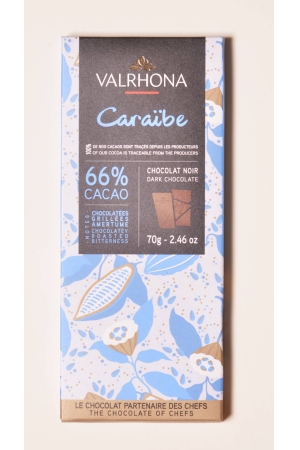 Chocolat Noir Valrhona CaraÃ¯be 66%