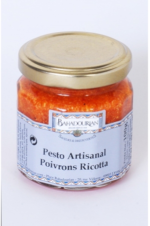 Pesto Artisanal Poivrons Ricotta