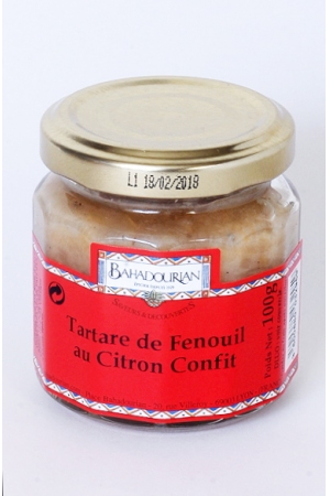 Tartare de Fenouil au Citron Confit