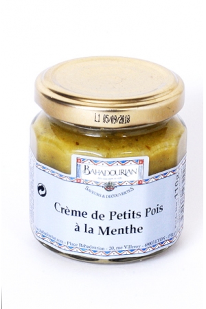 Crème de Petits Pois à la Menthe