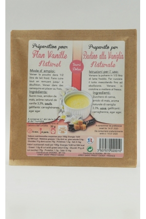 Delicio - Preparation en poudre pour Flan aux Oeufs - 93g