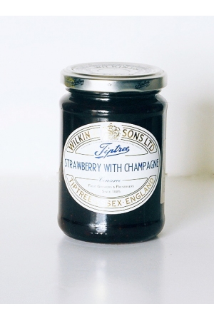 Confiture Extra de Fraise avec Champagne