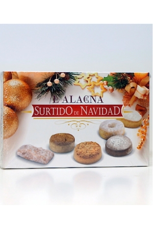 Assortiment de biscuits (amandes, galettes & gaufrettes