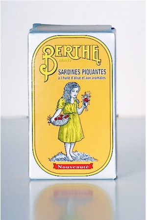 Sardines Berthe à l'Huile d'Olive et aux Aromates Piquantes