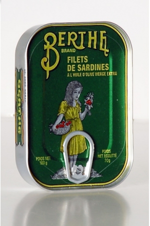 Filets de Sardines Berthe à l'huile d'Olive