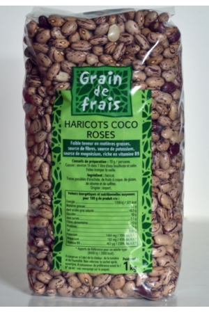 Le Haricot coco rouge