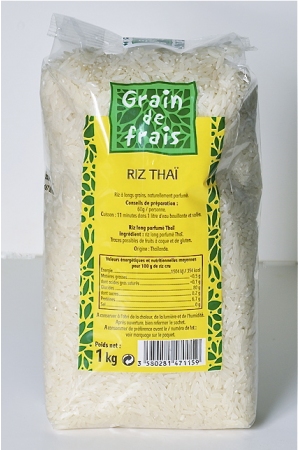 Riz long grain - sachet cuisson 1kg