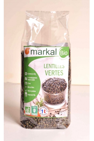 Lentilles Vertes Bio