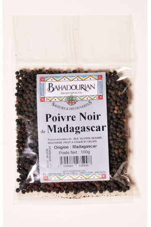 Poivre Noir Entier de Madagascar