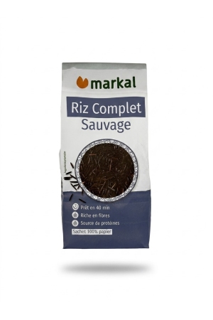 Riz Sauvage Noir Complet Bio