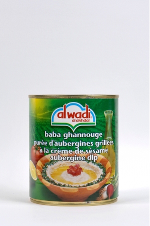 Baba Ghannouge Purée d'Aubergines Grillées à la Crème de Sésame