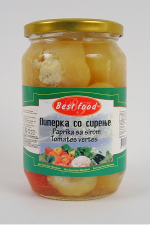Poivrons Farcis au Fromage
