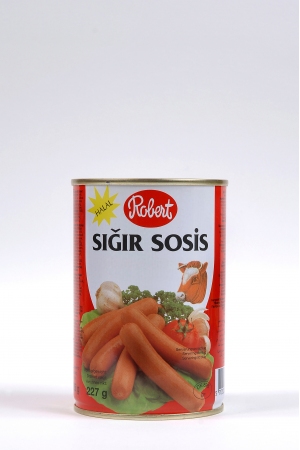 Saucisses de Francfort de Boeuf et Poulet Produit Halal