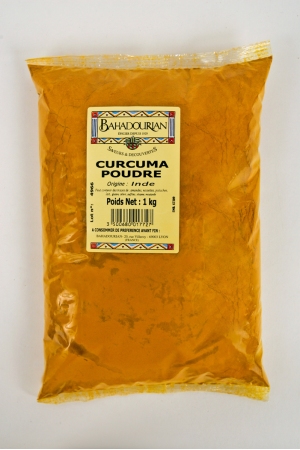 Curcuma moulu, épices, aromates, herbes