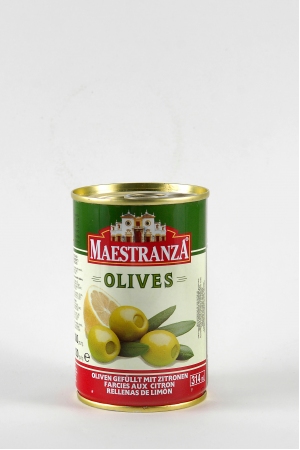 Olives Vertes Farcies au Citron